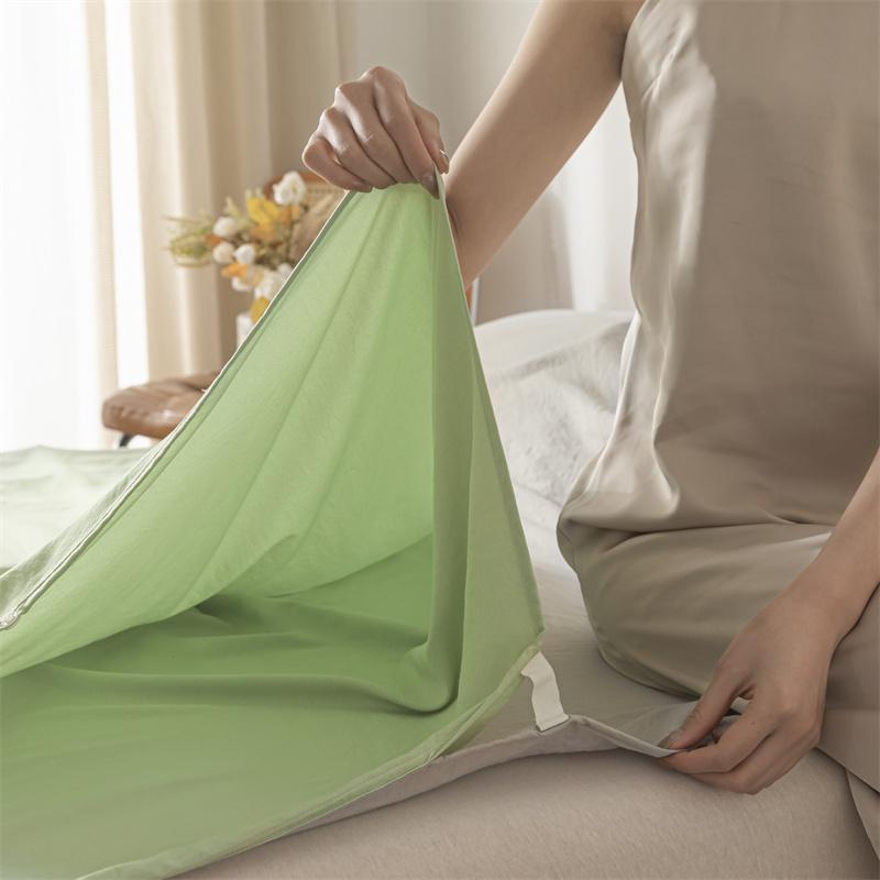 Lightweight Washed Cotton Sleeping Bag Class A Soft Portable Travel Adult Sleeping Bag Travel Hotel Dirty-proof Bed Sheet