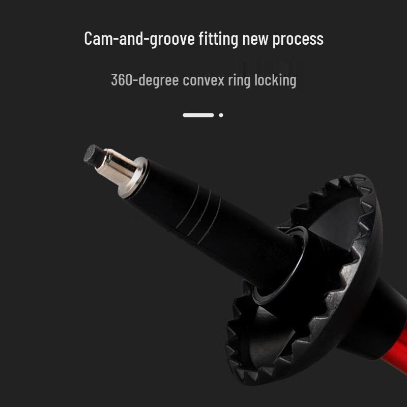 OEING Ultralight Aluminum Straight-Handle Trekking Pole