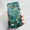 Printing Pattern Case For Nokia 2 / Nokia 2.2 / Nokia 2.1 Fundas Soft Silicone Black Shell Cover Cute Flower Cartoon Casing Capa