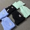 Cross-border Men's & Women's Warm Embroidered Hoodie & Sweatpants Set - Autumn/Winter Velvet Casual High Street Style