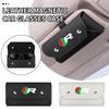 Car Sun Visor Glasses Case Leather Sunglasses Box Eyeglasses Holder For Jaguar S-Type F-Type X-Type F-Pace I-Pace XF XJ XFR XKR JLL50