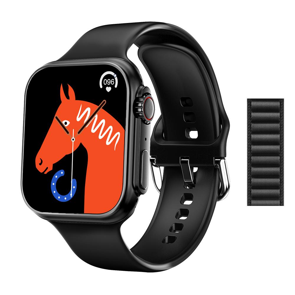 Ws8plus Iwo Watch Ultra Series 8 Men Sports Ws8 Plus Smartwatch Nfc Wireless Charger Sports Blue Tooth Call 2.0" For Ios Android