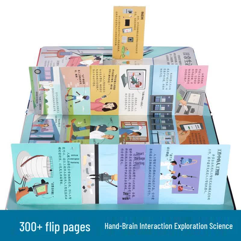 Lelequ Look Inside 16-Book Science & Discovery Flip-Book Series