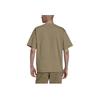 Adidas Originals Adi Color Series Brand Logo Embroidered Round Neck Short Sleeve T-Shirt Men Tops Olive H62520