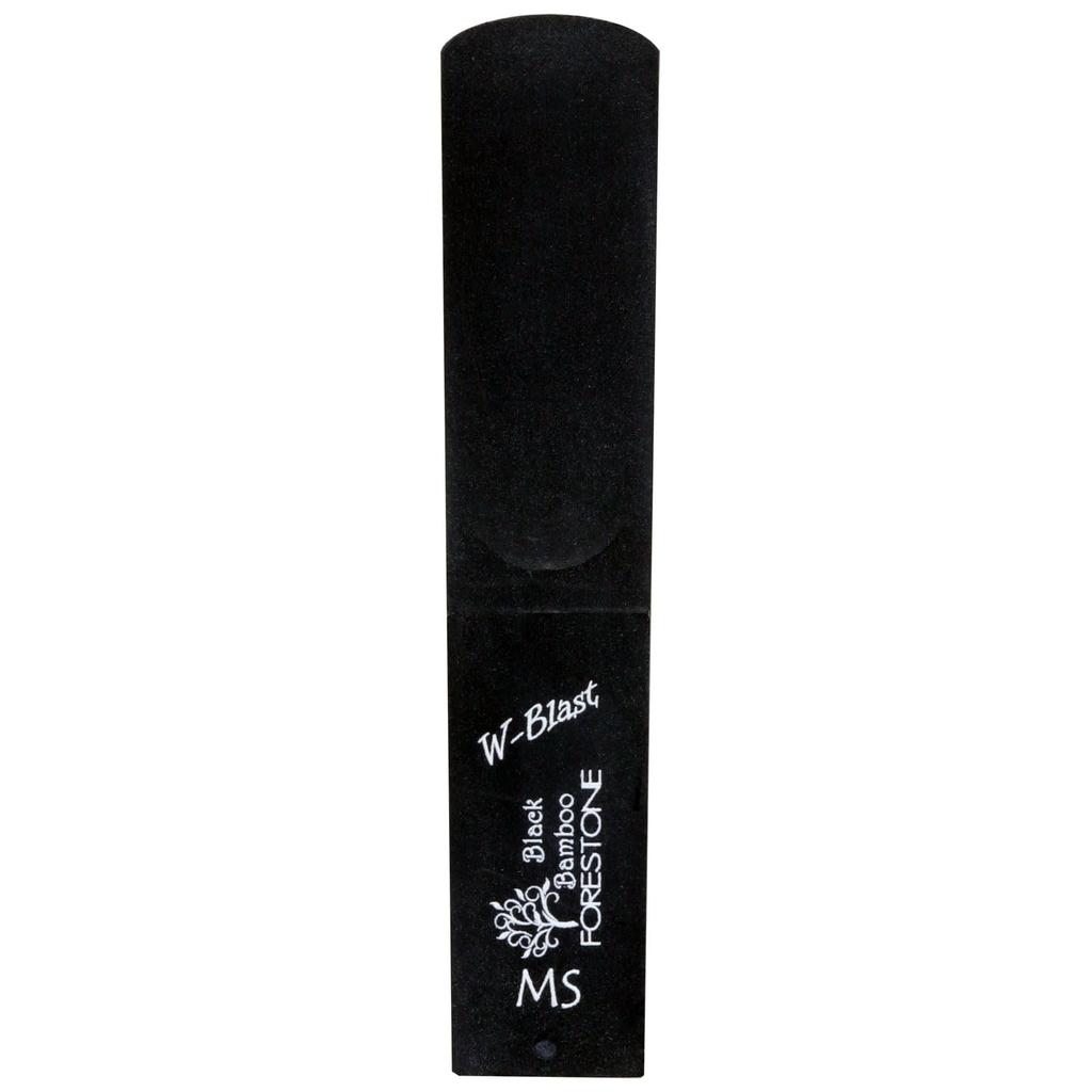 FORESTONE Black Bamboo W-Blast Reed for Tenor Saxophone [Hardness: MS (Medium Soft)] FBWTMS