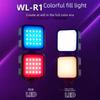 Portable RGB Photography Light: Cold/Warm Square Soft Light for Outdoor Live Broadcasts
