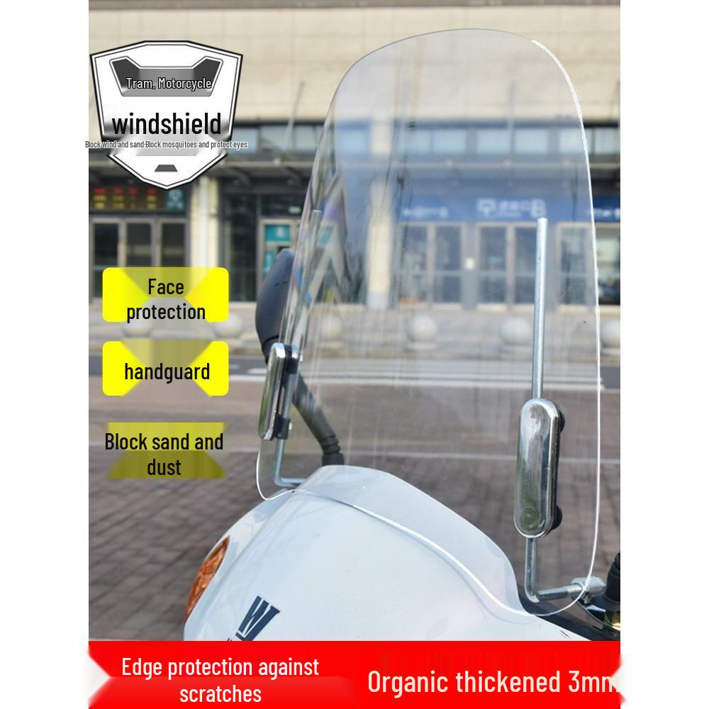 Electric Vehicle High-Definition Transparent Windshield