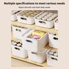 Desktop Storage Box Dormitory Sundries Plastic Cosmetic Storage Box Bathroom Kitchen Sorting Storage Basket Bins