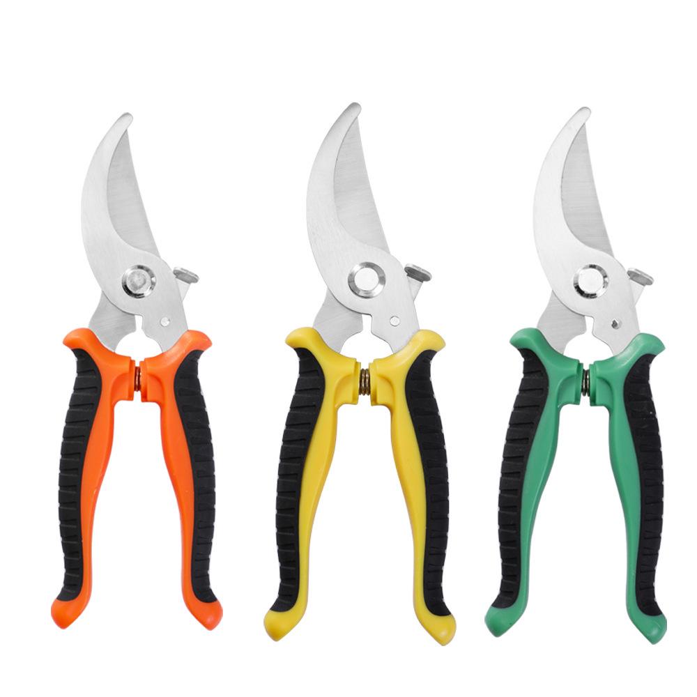 Stainless Steel Multifunctional Pruning Shears for Fruit Picking, Flowers, and Grafting.