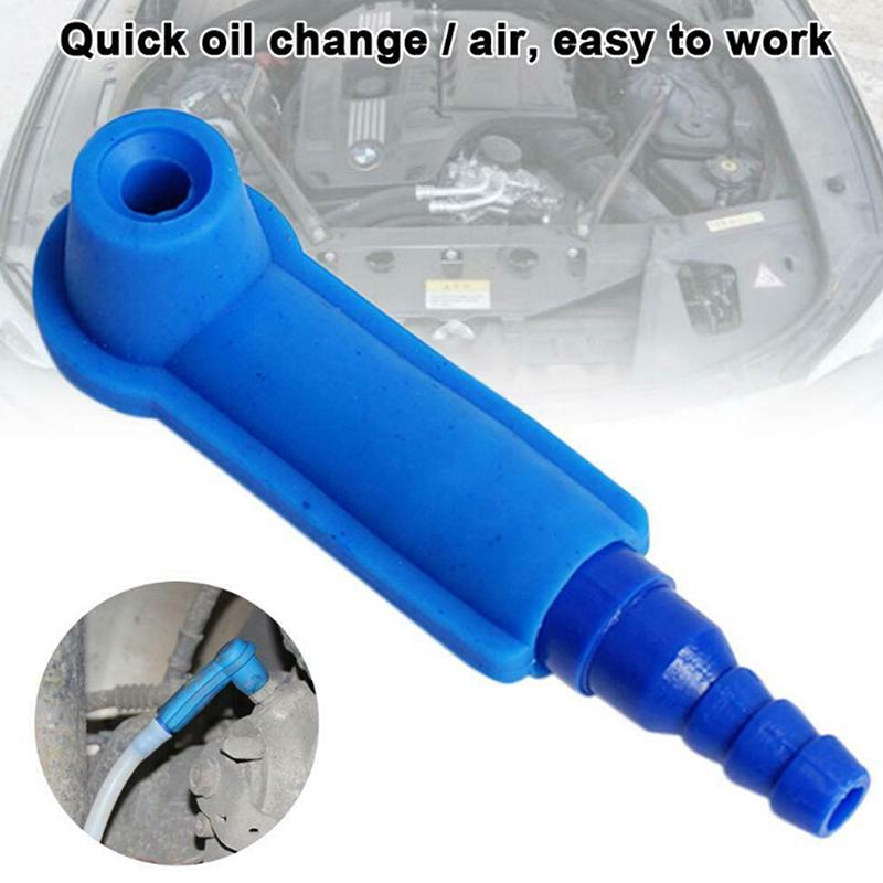 1Pc Car Blue Brake Fluid Replace Tools Pump Oil Bleeder Exchange Air Equipment