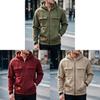 American Style Hoodie With Zipper Pockets For Casual Men Spring Autumn Wear