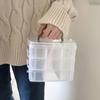 3-layer 18 Compartment Transparent Storage Box, Jewelry and Toy Storage Box, Suitable for Kitchen, Bathroom, Bedroom