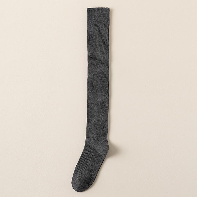 

Гольфы до колена, Компрессионные носки для осени и зимы, Носки для похудения, Однотонные хлопковые носки, Универсальные чулки до бедра, Женские 1 pair