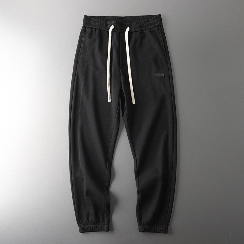 Winter Thickened Export Tail Order Silver Fox Velvet Casual Sweatpants