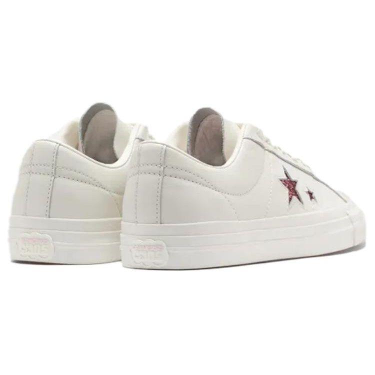 Turnstile X Converse One Star Pro Low Only One Star Men Sneakers White Pink A08655C