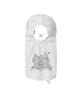Beulaunbeuleseukijeu Kids Tag Flap Cap - Ivory