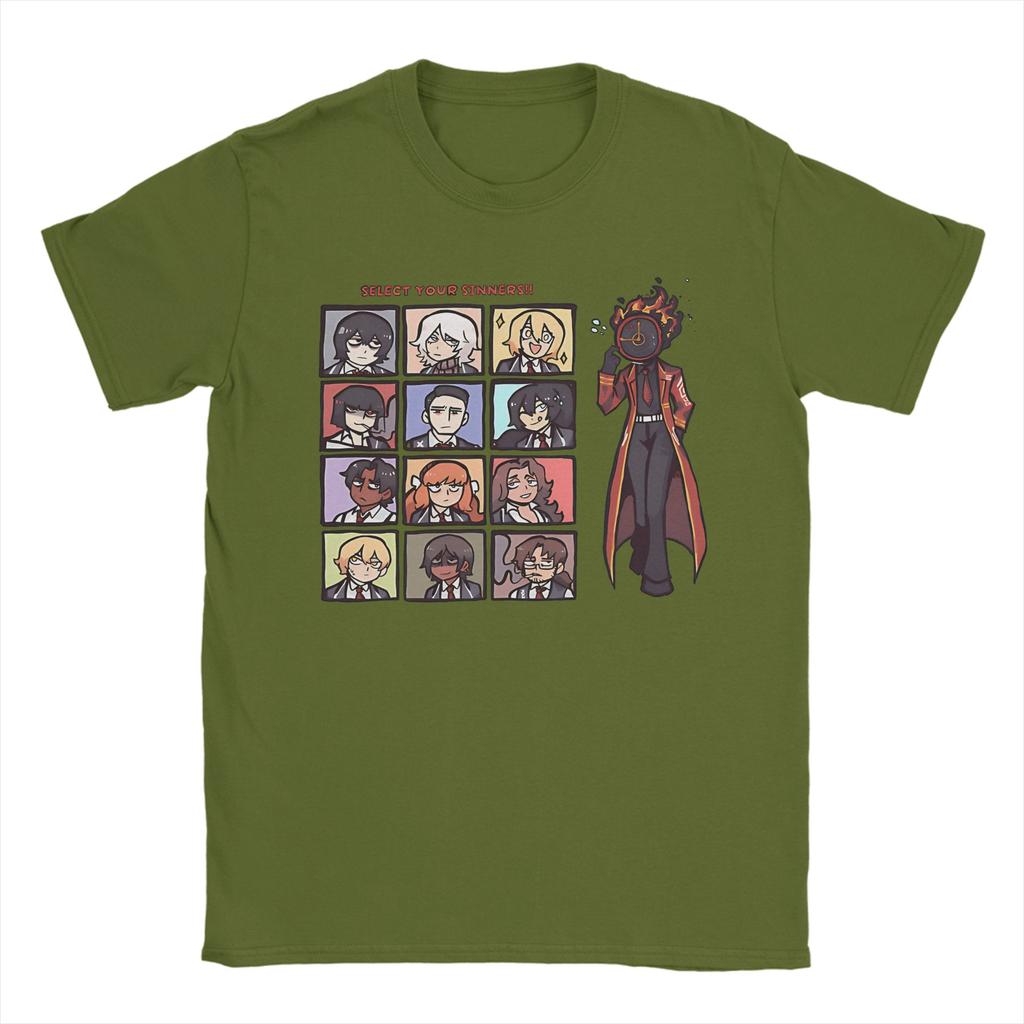 Limbus Company Video game New Arrival T Shirts for Unisex Women Cotton Tee Shirt Clothing