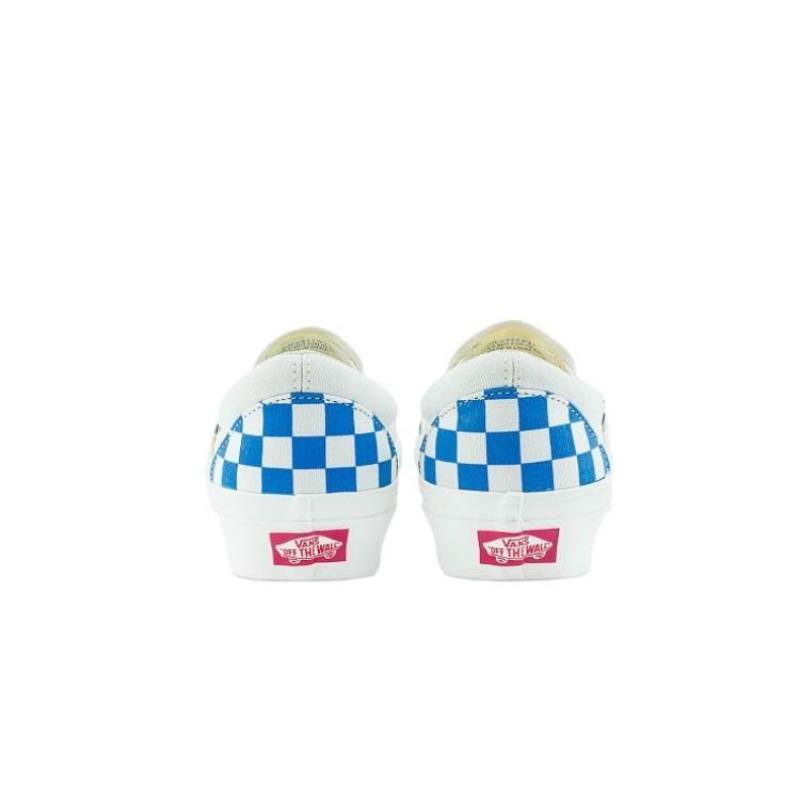 Vans Mte Slip-On Reissue Low-Top Canvas Shoes Unisex Blue White Sneakers VN000CWA0H7