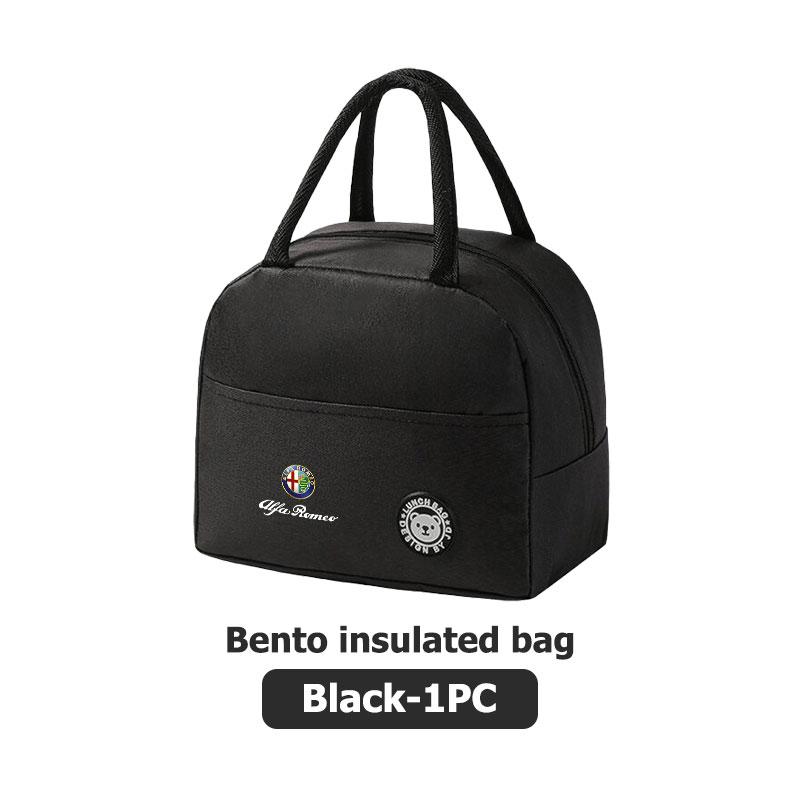 

For Alfa Romeo For Alfa Romeo Portable Bento Bag Thickened Insulated lunch Box Handbag Insulation Bag 159 Giulietta 156 147 Giul