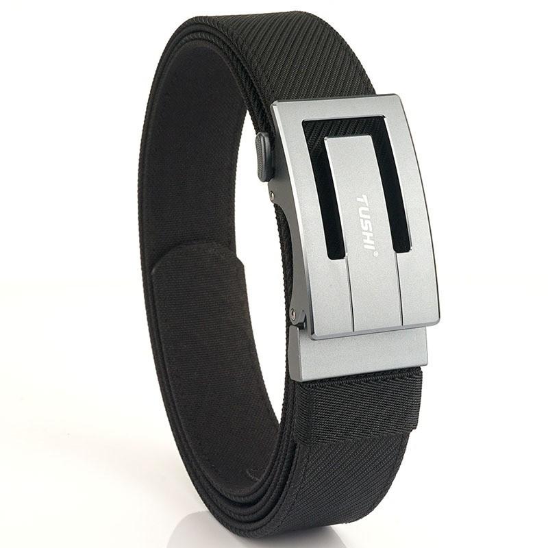 3.5CM Aviation Aluminum Alloy Automatic Buckle Nylon Belt Outdoor Training 120cm