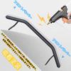 AMWMORV Jimny jb64 Front Jimny jb74 Black Front Grille Guard Bull Easy Electrodeposition Car Collision Prevention Bumper, Bumper, Bar, Steel,