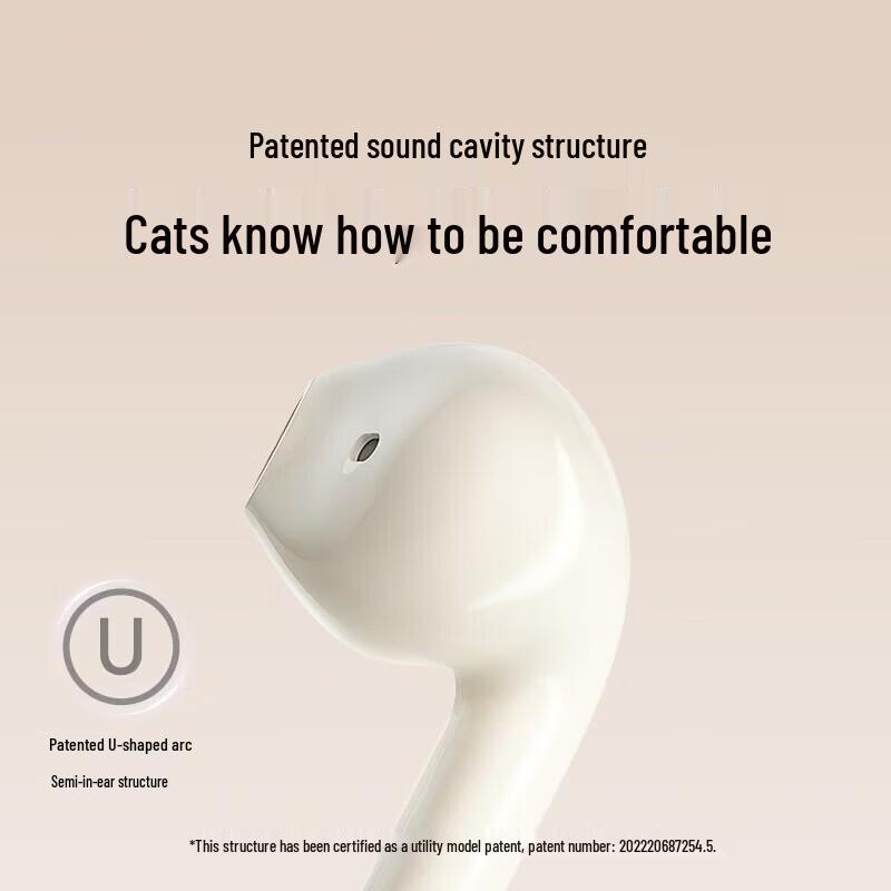 EDIFIER Zero Miao Ragdoll Cat Limited Edition Wireless Half In-ear Earbuds