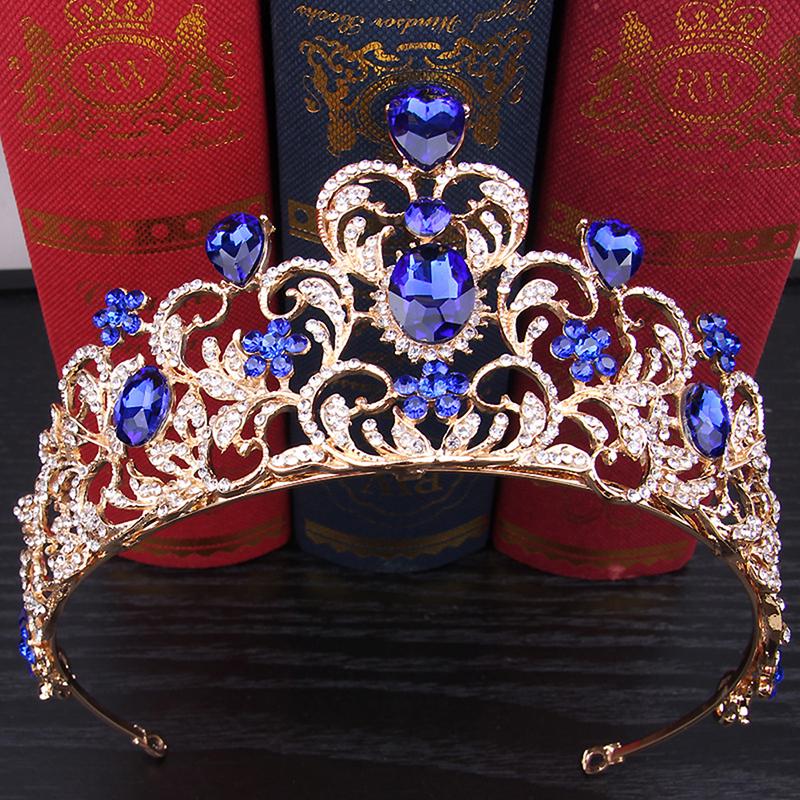 New Crystal Bridal Tiara Crown Wedding Accessories Bridal Jewelry Hair Band THK New Crystal Bridal Tiara Crown Wedding Accessories Bridal Jewelry Hair Band THK