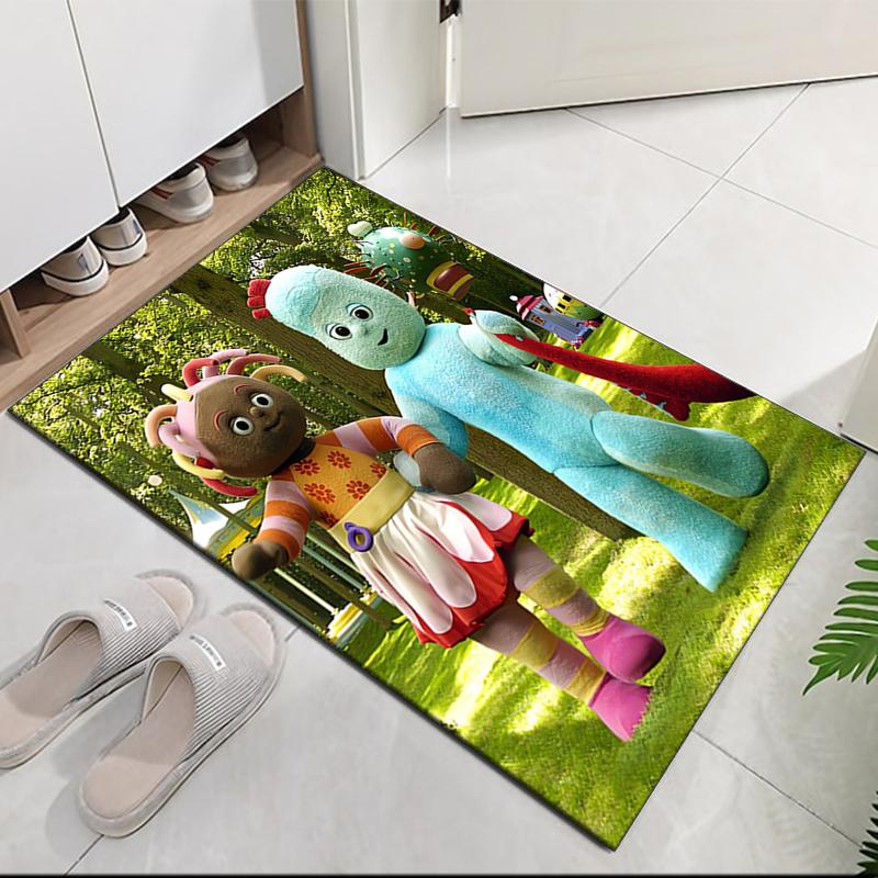 In the Night Garden Printed Carpet, for Office Chair Living Room Bedroom Kitchen Room Decor Gifts.