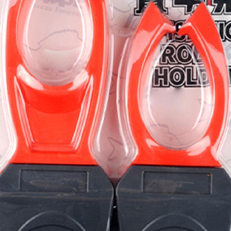2pcs Fishing Bucket Rod Holder Features Soft Rubber Cushions Easyly Attachment Without Tool Durability Support