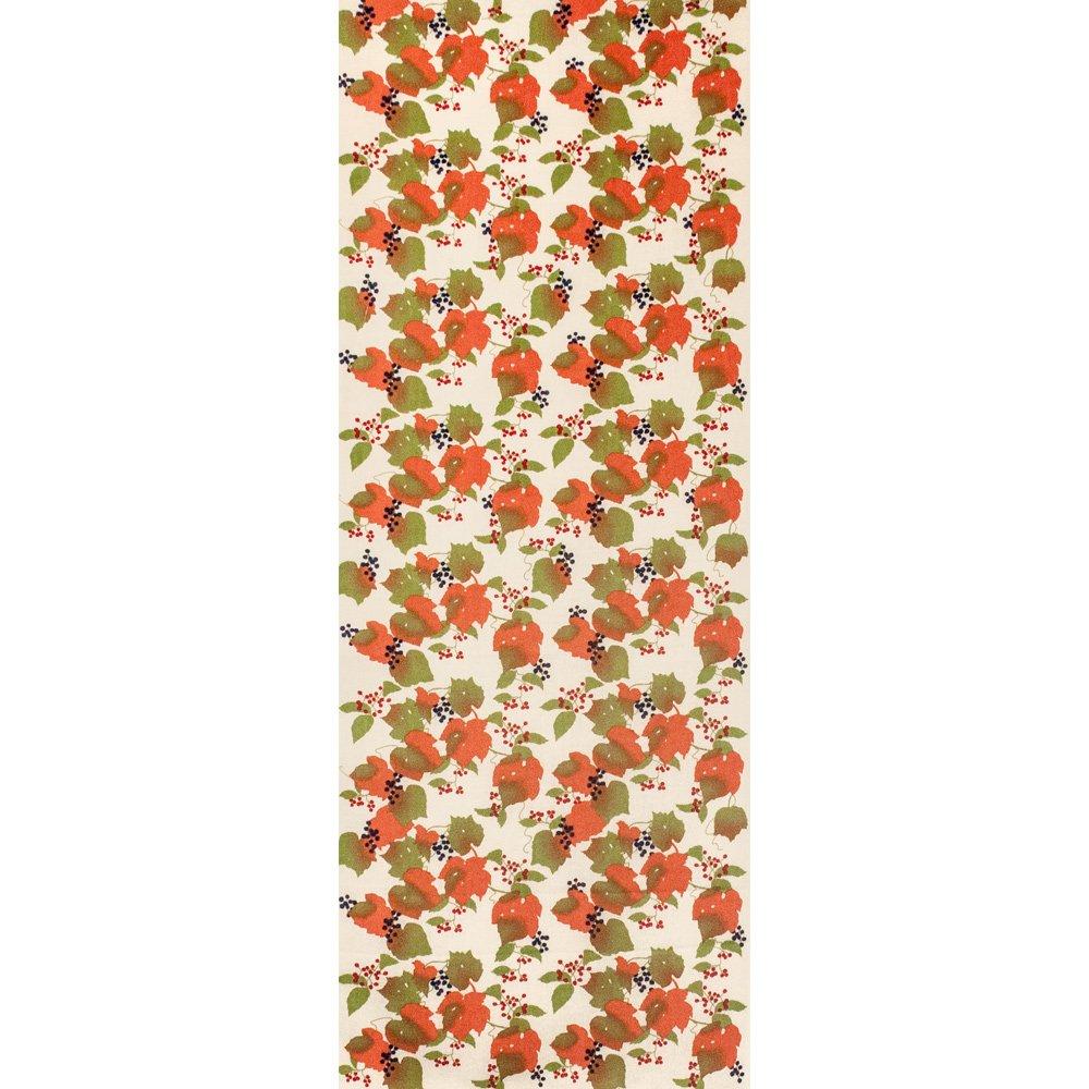 Hamamonyo Tenugui Autumn Wild Grape (Cloth) (Off White)