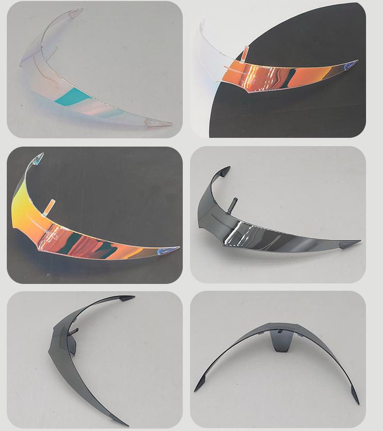 Z8 RF-1400 Motorcycle Helmet Small Rear Spoiler Tail Wing Accessory