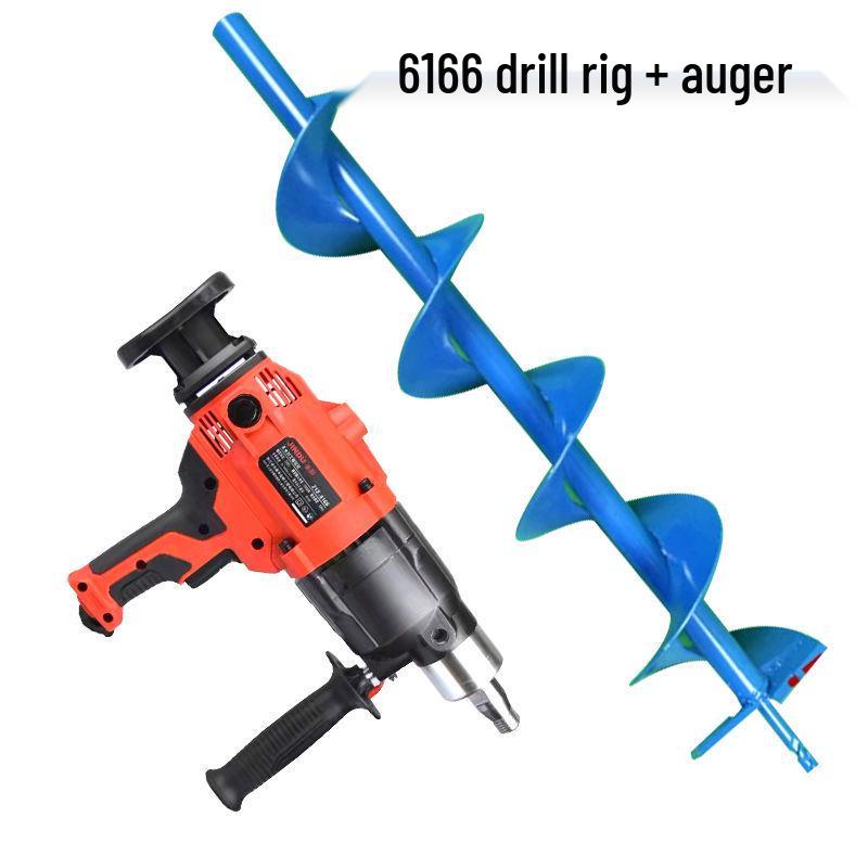 Leistungsstarker elektrischer Erdbohrer: Bohr- und Pflanzmaschine für Baum- und Gewächshausanwendungen