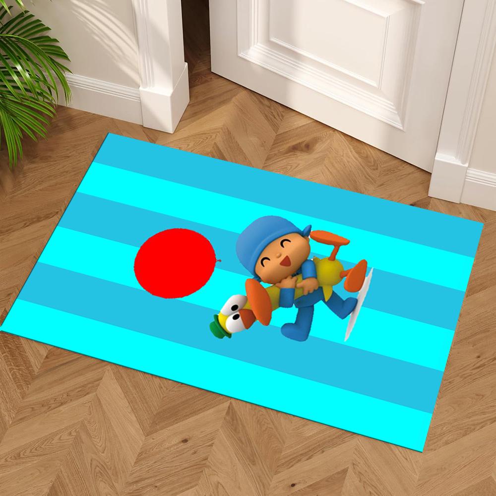 Pocoyo Area Rug Suitable for Hallway Entryway Dormitory Study room Antislip Carpet Anime Office Decor Birthday/Christmas Gift