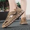 Summer Men's Casual Shoes Large Size Sandals for Men Mens Leather Sandals