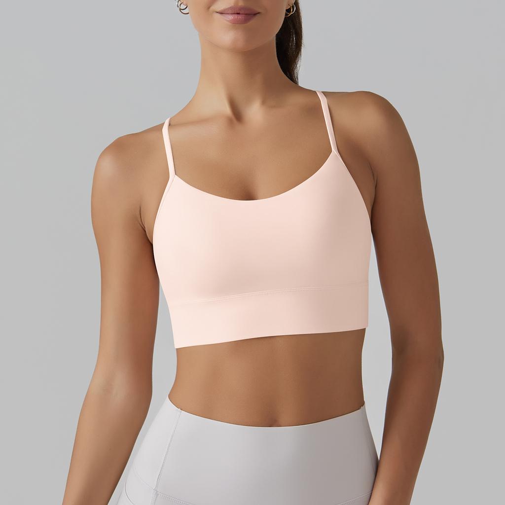 Nessaj Beauty Back Yoga Bra Fashion Sports Underwear Running Fitness Vest