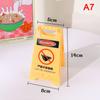 Creative Mini Desktop Prompt Card Folding Makeup Mirror Decoration