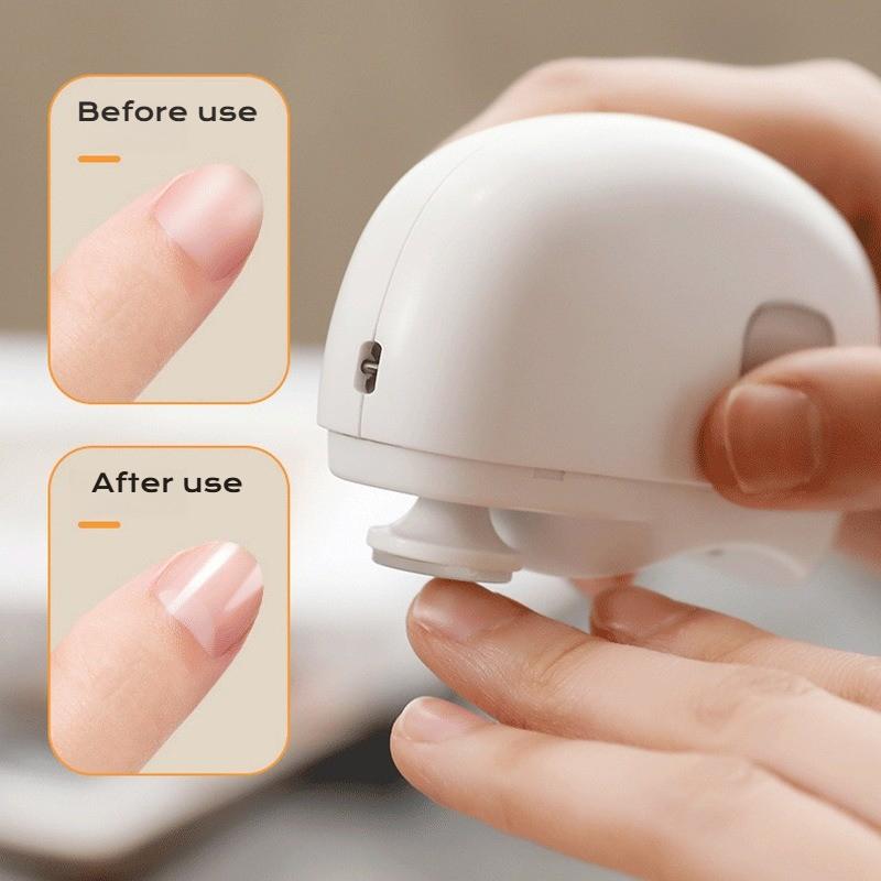 Electric Nail Clipper Grinding and Polishing 2 in 1 Multifunctional Portable Automatic Nail Grinder for Adults Children Travel