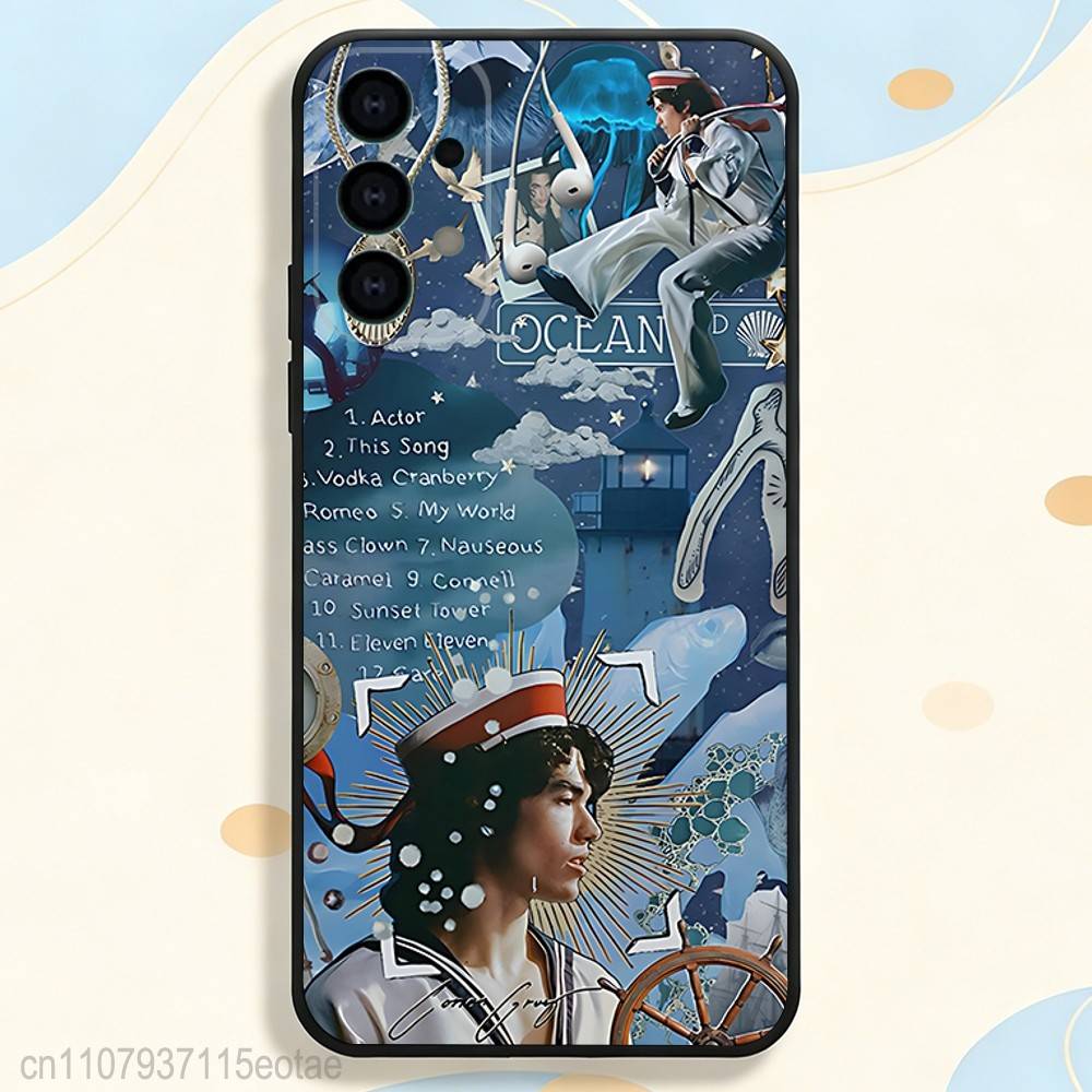 Singer C-Conan G-Gray Case for Samsung Galaxy S26 S21 S25 FE S24 S23 Ultra S20 S9 S22 Plus S10 TPU Cover