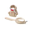 With Backpack and Leash Dog Leash Set Soft Cat Chest Strap  Small and Medium Dogs