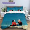 Popeye the Sailor Pattern Bedding Quilt Set  Home Decoration  Gift (1 * duvet cover + 2 * pillowcase  without core)