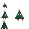 Plush Christmas Tree Ornament Cushion With Snowtop Design For Festive Decor And Gift Giving