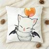 FFinal Fantasy Moogle FF VI Doublesided Printed Square Decorative Cushion Cover for Sofa Living Room Home Decor