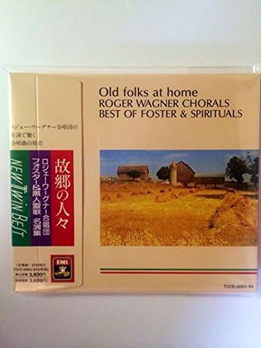 

CD ROGER WAGNER CHOIR, STEPHEN FOSTER - Old Folks at Home / Roger Wagner-Fo TOCE688384PROMO Japan Classical Used