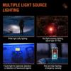 Mini Portable Keychain LED Flashlight TYPE C Rechargeable Camping Hiking Lantern High Power Luminous Flash Light Pocket Torch