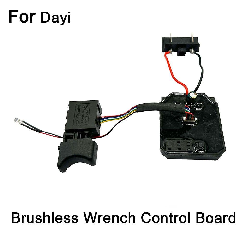 8 Wire Speed Switch 18-21V Wrench Switch Set Durable Electric Wrench Controller Board  Power Tool