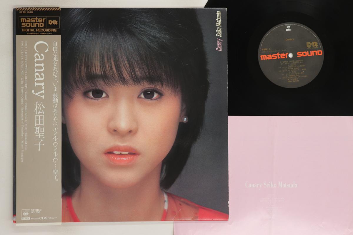 

LP Record SEIKO MATSUDA - Canary (- Master Sound) 32AH1618 CBS SONY 1983 Japan Obi Japanese Pop/Rock Used