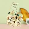 Turtle Turtle Plush Keychain Soft Plush Toy Keyring Key Chains Turtle Doll Pendant  Children Toys
