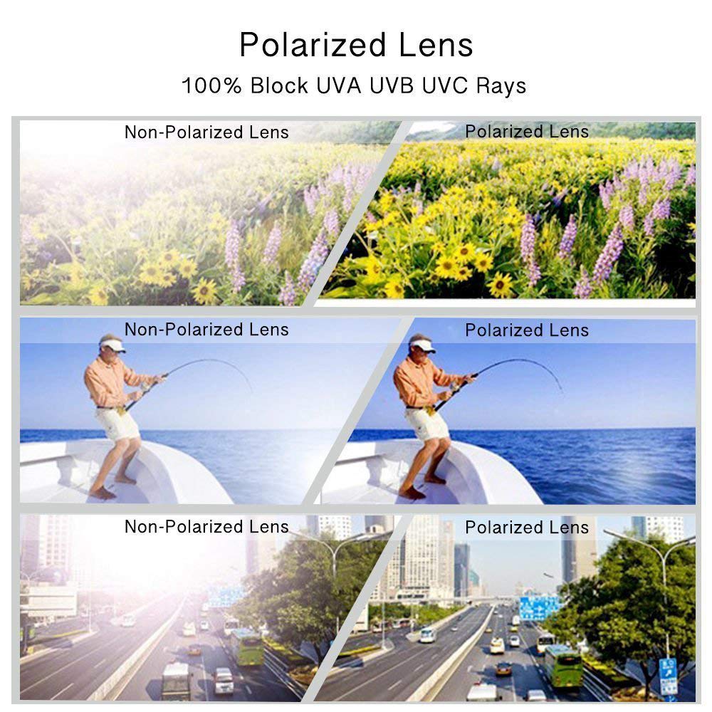 VILISUN Polarized Sports Metal Frame with UV400 Day and Night for and with Photochromic Lenses Men's Sunglasses, Ultra-Lightweight Protection, Use,