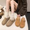 Two Wear Thick-soled Versatile Soft-soled Bag Head Slippers for Women In 2025 New Women's Models, and Half Wear Bobo Shoes, Which Are Not Tiring.