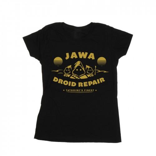 Star Wars Womens/Ladies Jawa Droid Repair Cotton T-Shirt